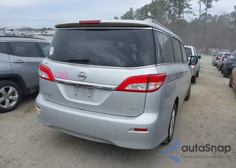 2015 Nissan Quest Sv из США, поврежденный, VIN JN8AE2KP9F9123560